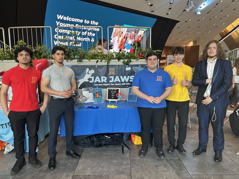SFX Young Enterprise Team Wins Regional Final at Samsung KX